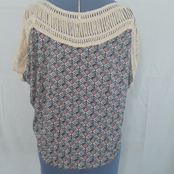 FREE PEOPLE SLUCH STITCH TOP - Picture 3 of 7